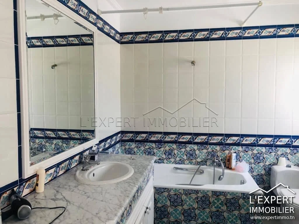 Villa location à La Marsa Nassim